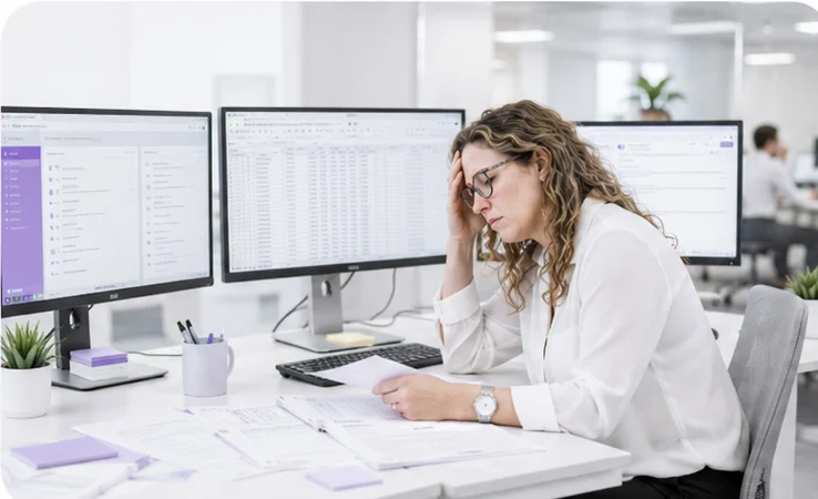Disconnected business software causing double data entry