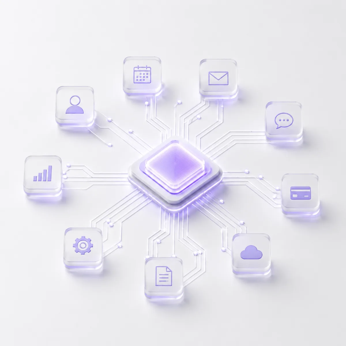 Connected business tools integrated into one system